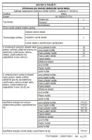 Deska Beko HII 64500 FHTW informační list
